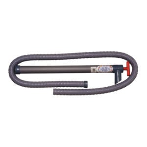 Manual air pump with flexible hose
