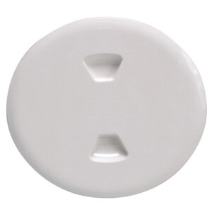 White electrical outlet close-up