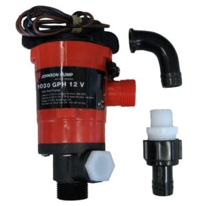 Johnson 1000 GPH 12V twin port pump