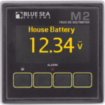 Digital DC voltmeter displaying 12.34 volts