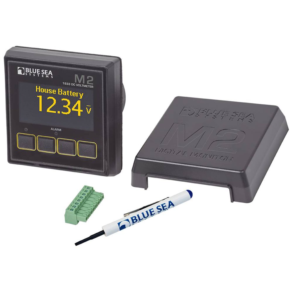 Blue Sea Systems M2 digital voltmeter display