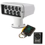 ACR white LED searchlight with remote control system