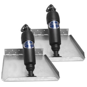 Pair of Bennett marine trim tab actuators