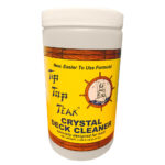 Tip Top Teak crystal deck cleaner container.