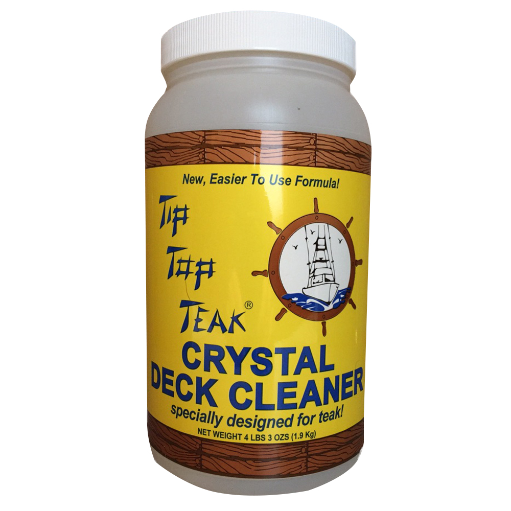 Tip Top Teak deck cleaner bottle