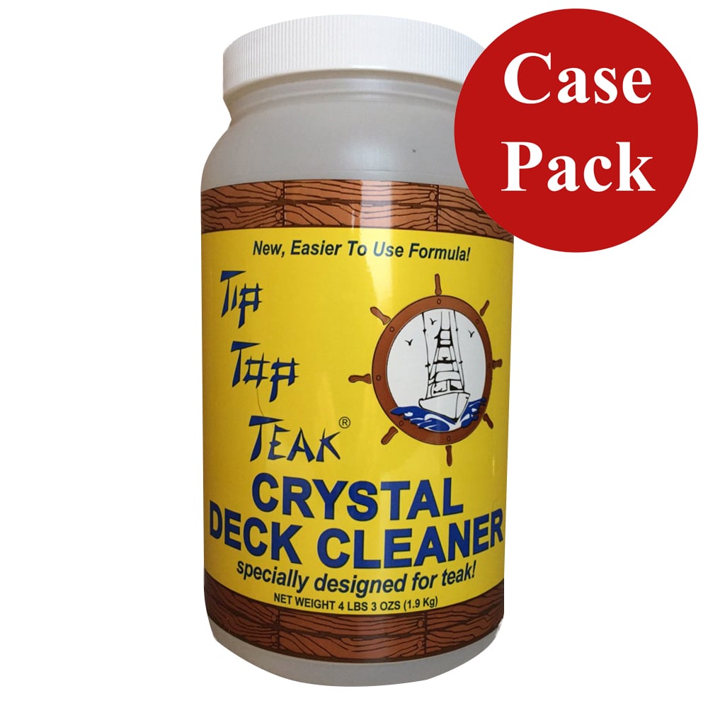 Tip Top Teak crystal deck cleaner case pack