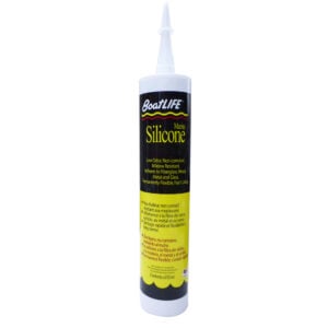 BoatLIFE Marine Silicone sealant cartridge with nozzle