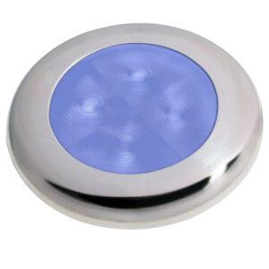 Round stainless steel LED puck light