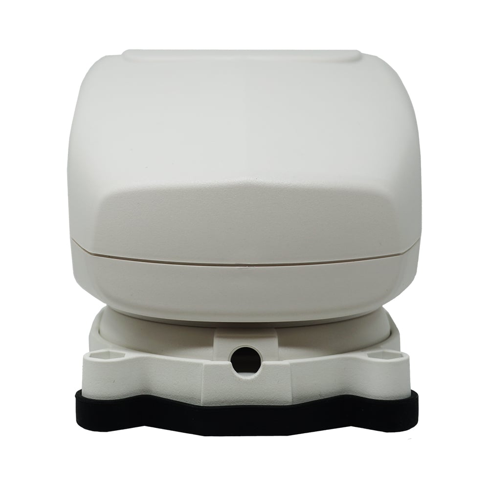 White plastic electrical enclosure box