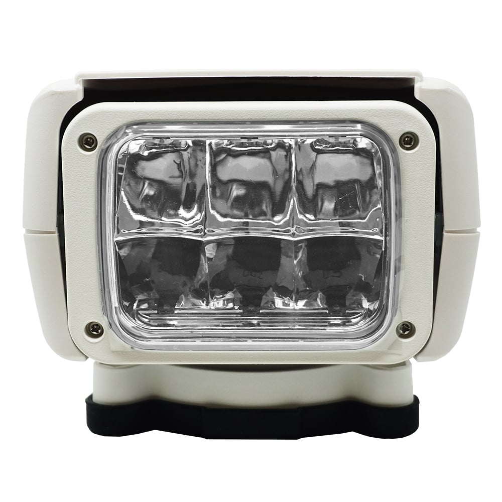 White LED spotlight with clear lens