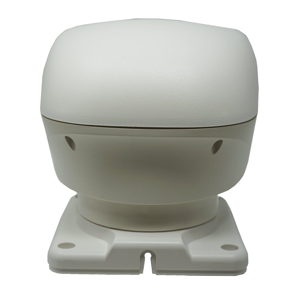 White adjustable camera mount front view