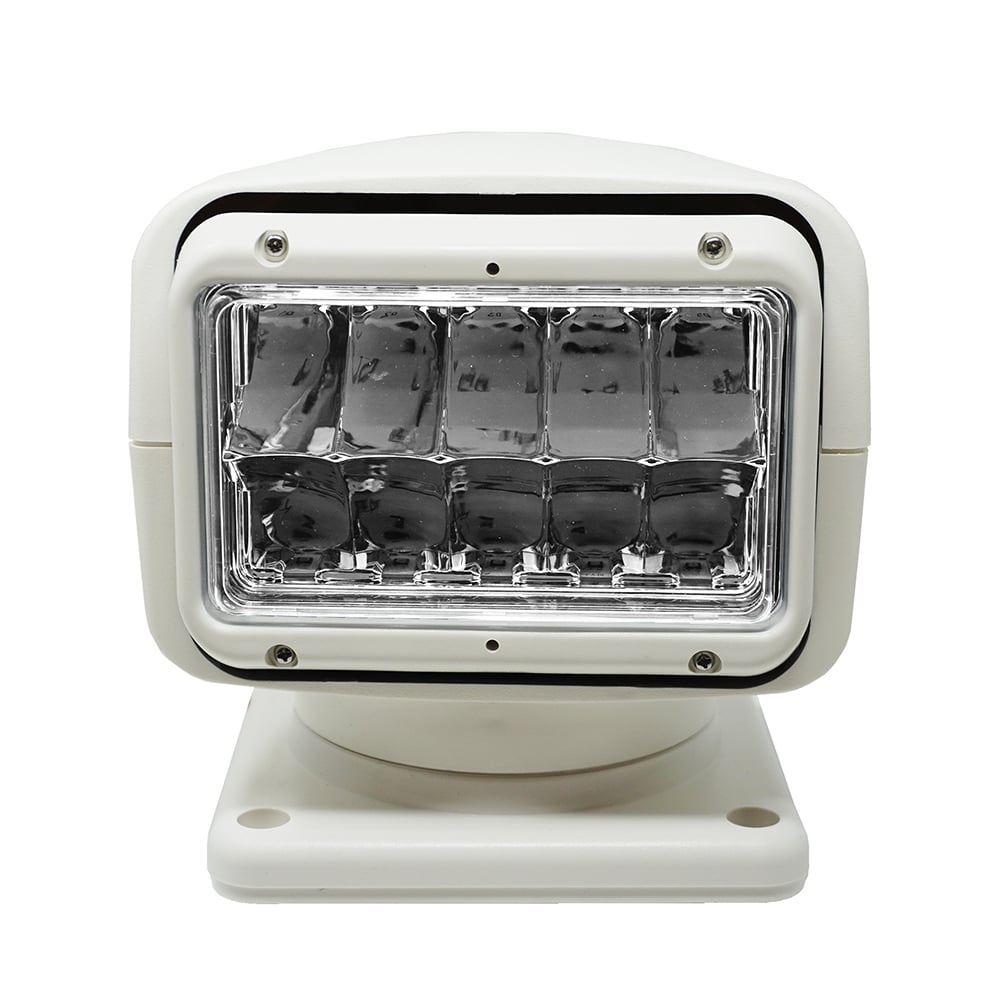 White LED spotlight front view