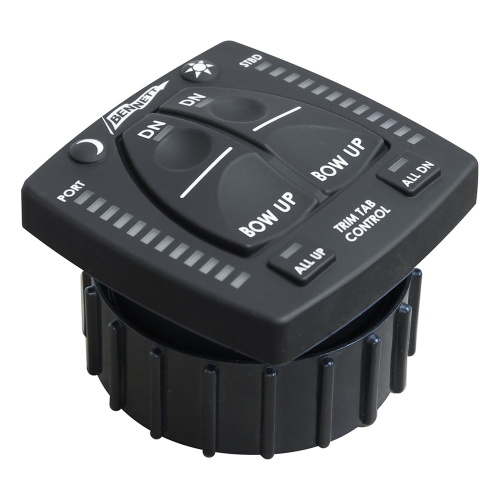 Bennett boat trim tab control panel