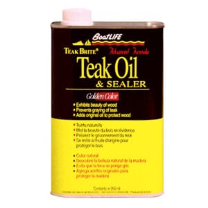 BoatLIFE Teak Oil and Sealer can
