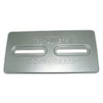 Tecnosel diving weight with two slots.