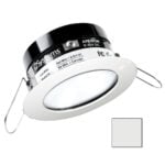 Recessed LED downlight with spring clips