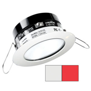 Recessed LED downlight with spring clips