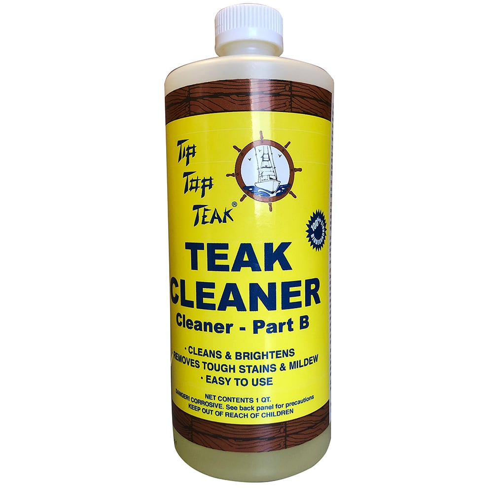 Tip Top Teak Cleaner Part B bottle