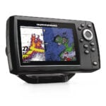Humminbird Helix 5 fish finder display