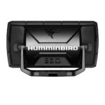 Back view of Humminbird fish finder unit