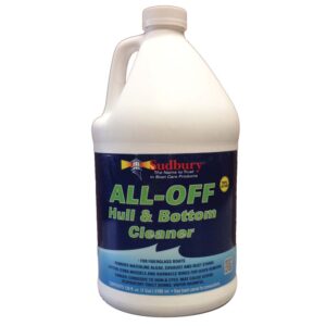 Sudbury All-Off Boat Cleaner for hulls and bottom.