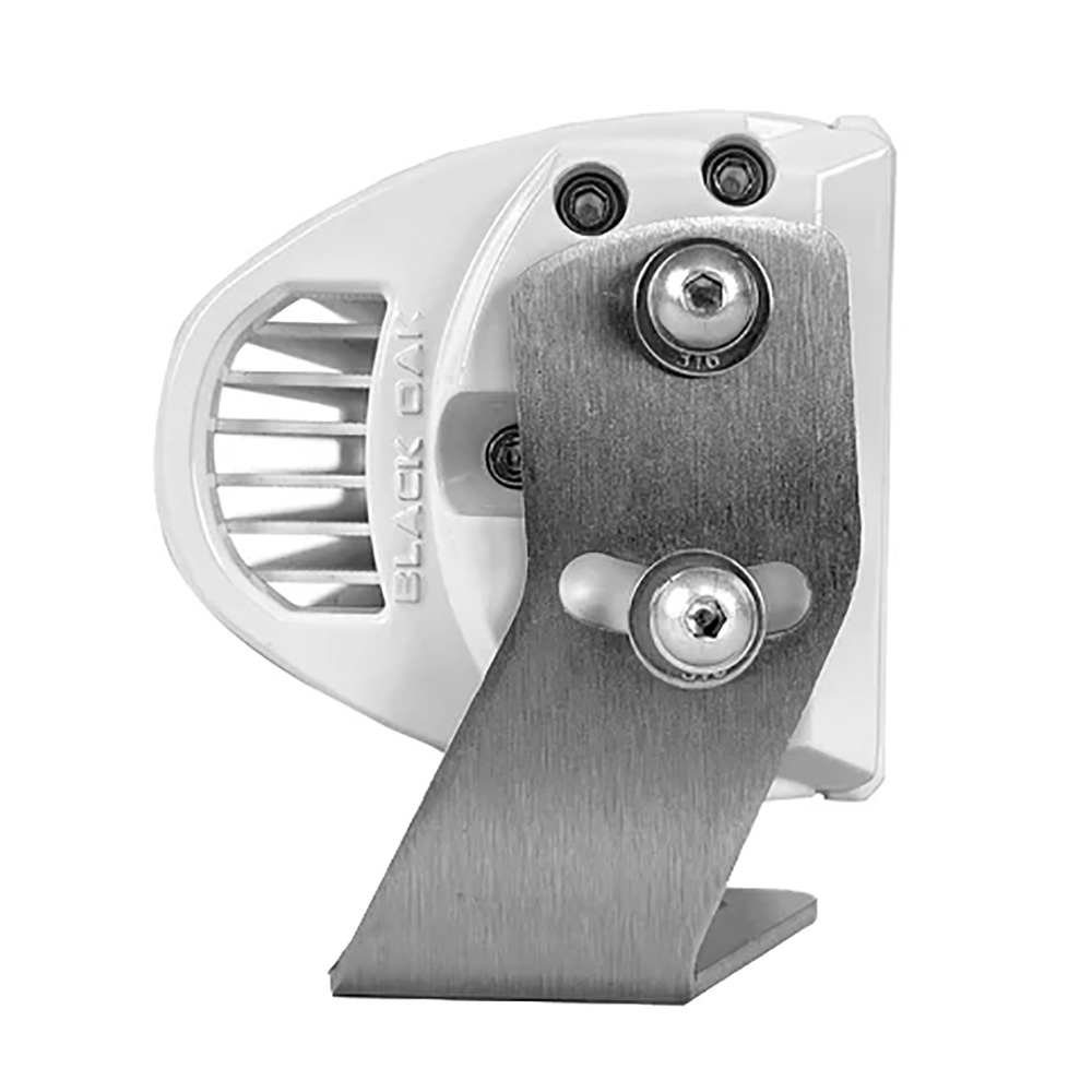Compact LED pod light with metal mounting bracket