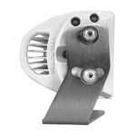 White LED light with stainless steel bracket