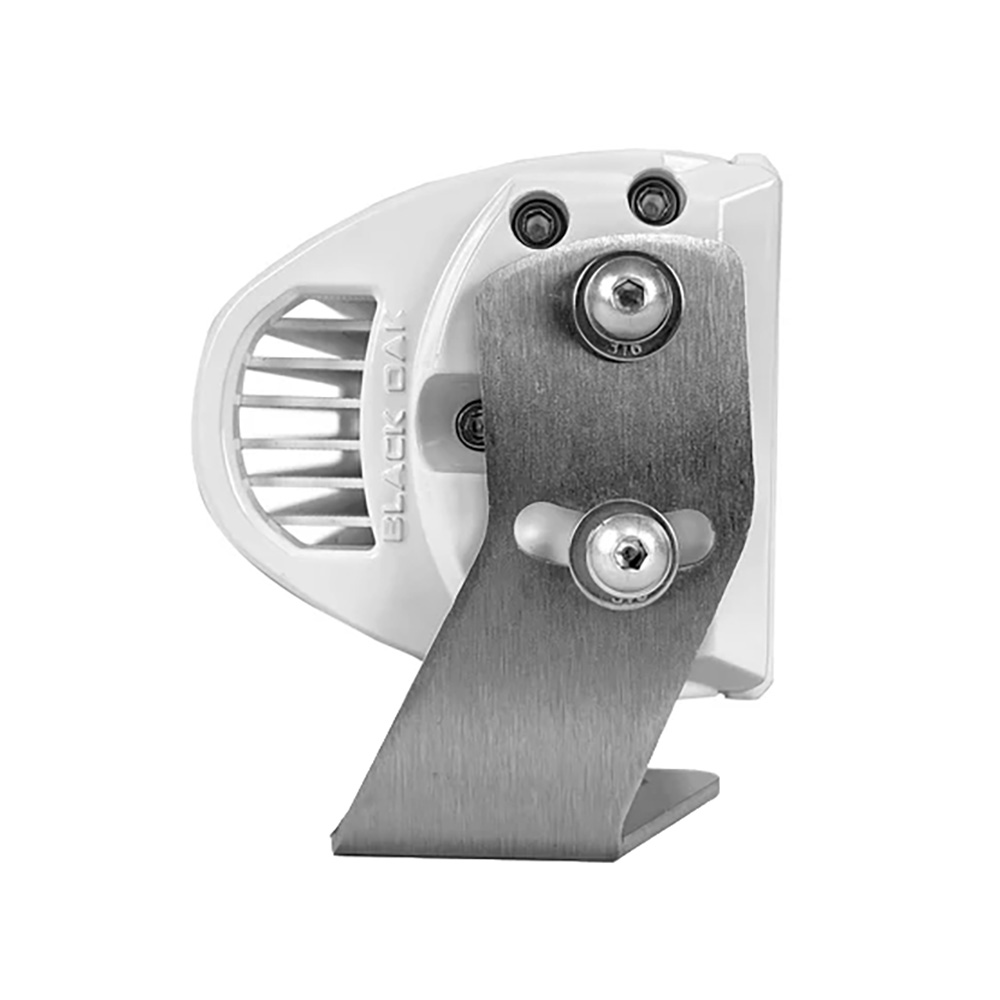 Compact LED work light with metal bracket