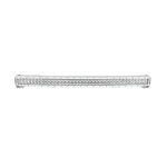 Long LED light bar on white background