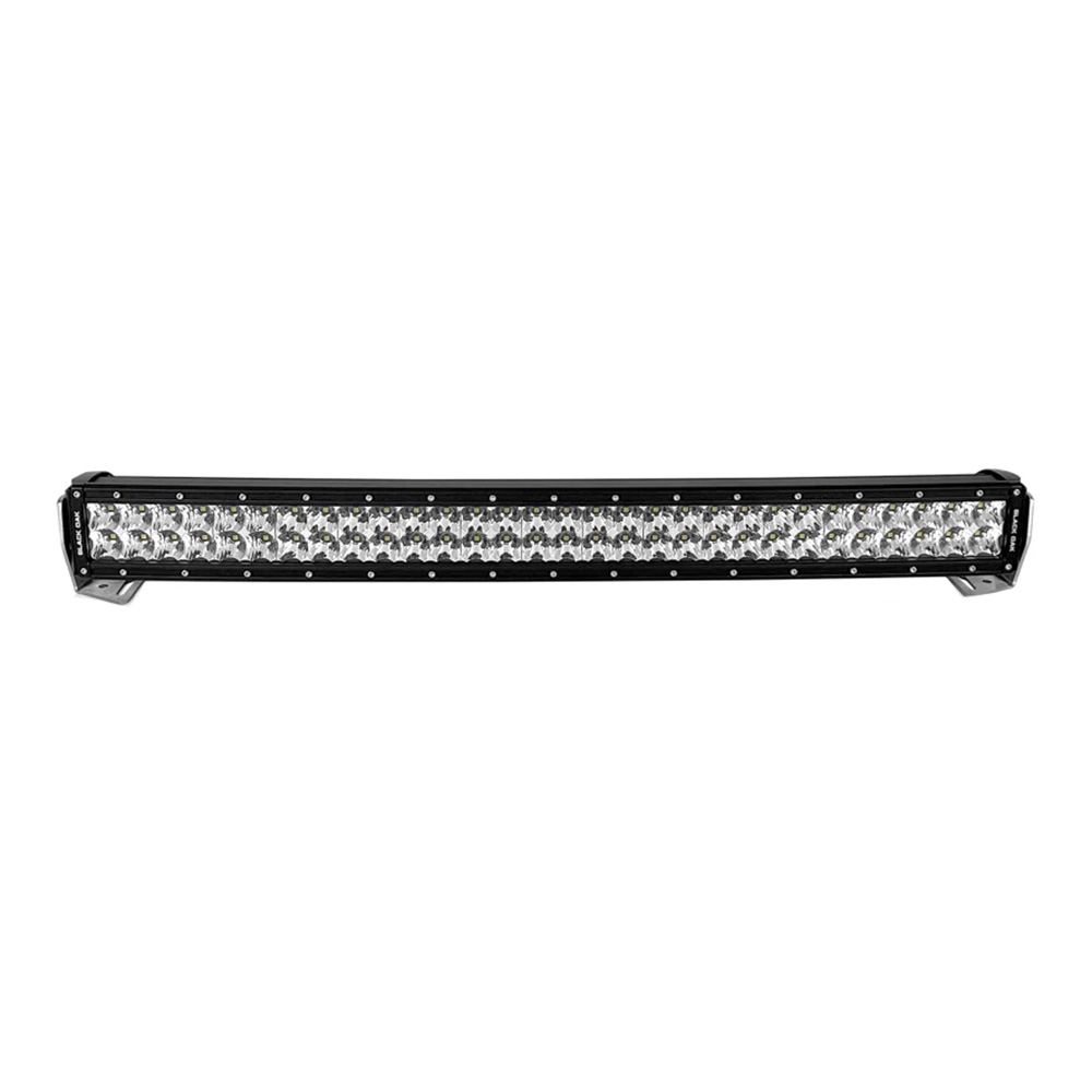 Curved LED light bar for off-road vehicles
