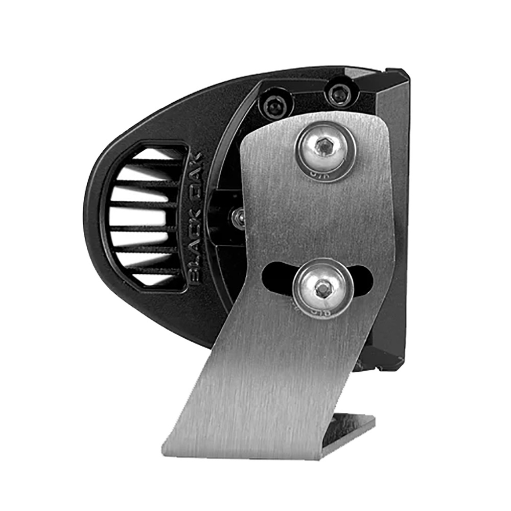 Compact off-road LED light with mounting bracket