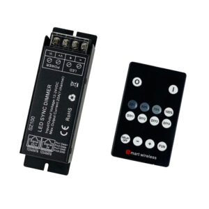 LED sync dimmer module with wireless remote control