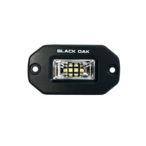 Black Oak rectangular LED light pod