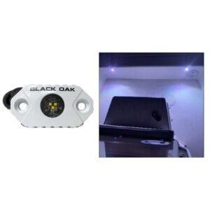 Black Oak LED utility light and boat installation