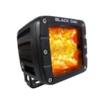 Black Oak amber LED off-road light pod