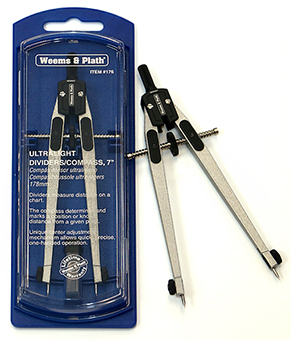 Ultra-light 7-inch divider compass tool set
