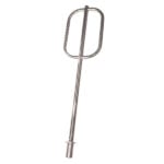 Stainless steel mixing paddle attachment with long shaft