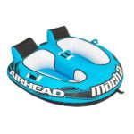 Blue AIRHEAD Mach 2 inflatable towable tube