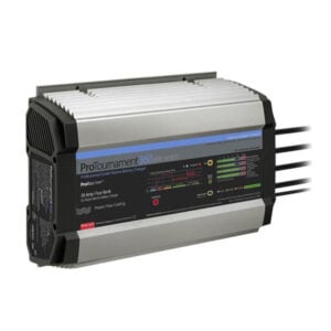 ProTournament 360 marine battery charger with connected cables