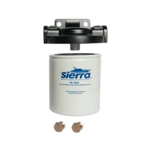 Sierra marine fuel filter kit with mounting bracket
